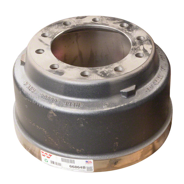 66864B by WEBB Brake Drum Rear 16.50 X 7.0 Balanced