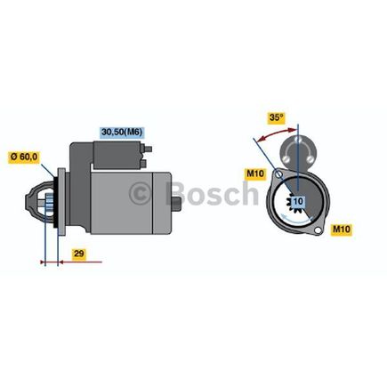 Bosch 0-001-108-213 - New Starter