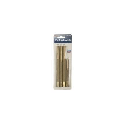 Mayhew Tools 62277  4 Pc Brass Punch Kit
