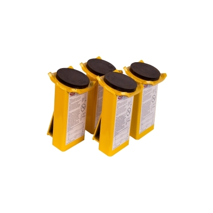 Rotary Lift FJ6133BK - Set Of Four Extended Height Adapters With Rubber Pad