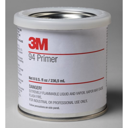 3 M 23926 - Tape Primer, Yellow, Liquid Pail, 1/2 Pint Can