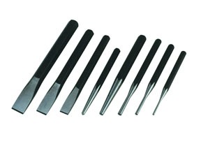 Atd Tools 760  Chisel Punch Set 8 Pc