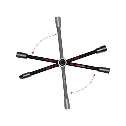 Ken Tool 35636 - Stow & Go 4 Way Lug Wrench