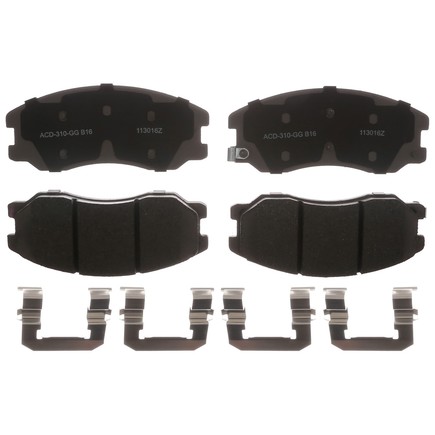 Acdelco 14D1264CHF1 - Ceramic Front Disc Brake Pad