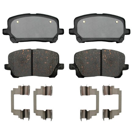 Acdelco 14D923CHF1 - Ceramic Front Disc Brake Pad