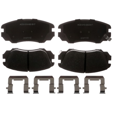 Acdelco 14D1421CHF1 - Ceramic Front Disc Brake Pad