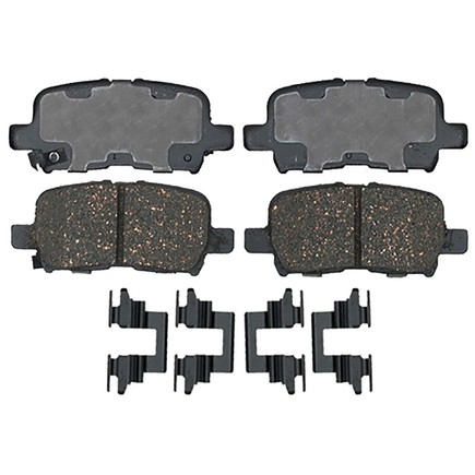 Acdelco 14D865CHF1 - Ceramic Rear Disc Brake Pad