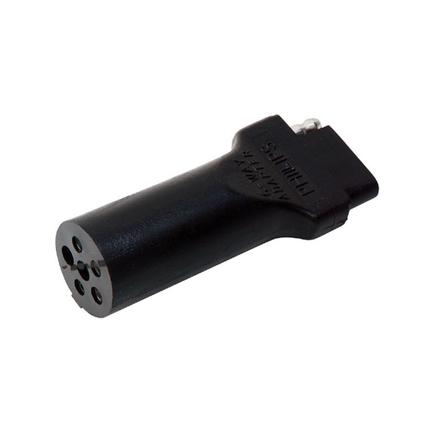 Phillips Industries 630064  Trailer Wiring Adapter 6 Way Round To 4 Way Flat