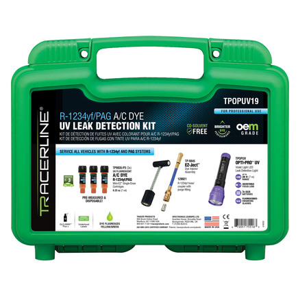 Tracerline TPOPUV19  R1234yfPag AC Dye Uv Leak Detection Kit