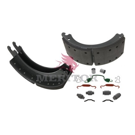 Meritor XKW3124720QP  Drum Brake Shoe And Lining Assembly With Hardware