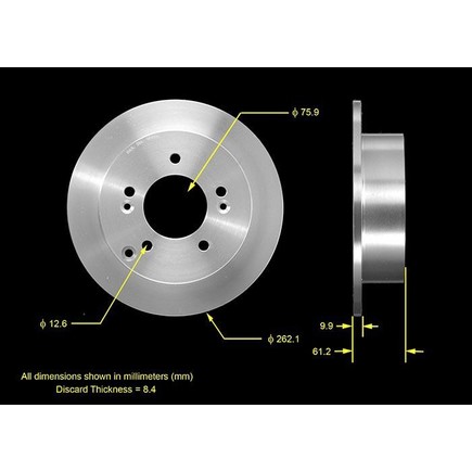 Bendix PRT5535 - Rotor
