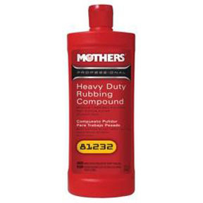 Mothers Wax & Polish 81232 - Heavy Duty Rubbing Compound, Qt