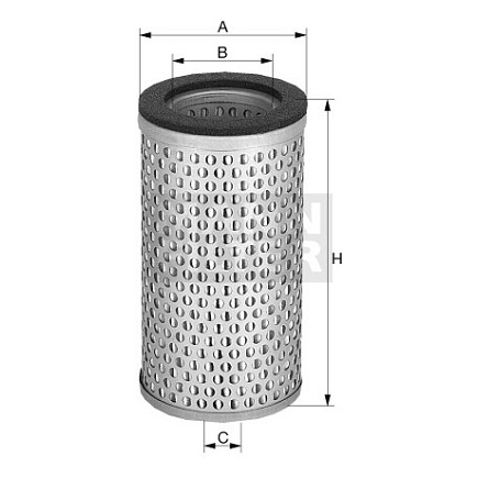 Mann Hummel Filters C15124/1 - Mann Filter Base Air Filter