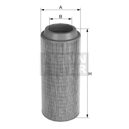 Mann Hummel Filters C16400 - Mann Filter Base Air Filter