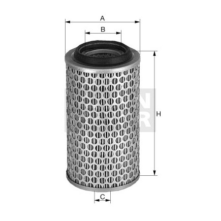 Mann Hummel Filters C20325/2 - Mann Filter Base Air Filter