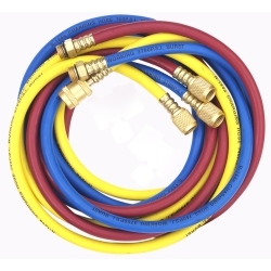 Robinair 60096 - Color Coded Enviro Guard Hose For R 134 A, 3 Pc