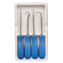 Sg Tool Aid 13900 - 4 Piece Mini Pick, Hook And Scribe Set