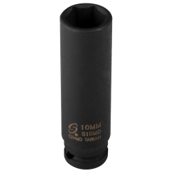 Sunex Tools 810MD  14 Drive 10mm Impact Socket Deep