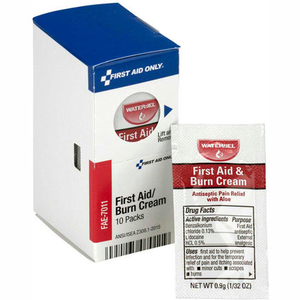 Acme United FAE-7011 - First Aid Only Fae 7011 Burn Cream, 10 Packets/Box