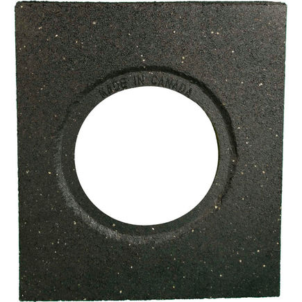 Cortina Safety Products 0375210  Cortina 03 752 10 Recycled Rubber Base 10 Lb Base