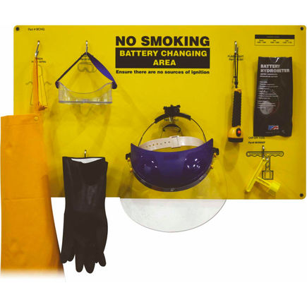 Ironguard Safety Products 70-1170 - Ideal Warehouse Forklift Battery Ppe Protective Handling Kit 70 1170