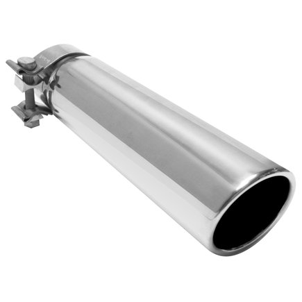 Magnaflow Exhaust Product 35208 - Single Exhaust Tip 2.5in. Inlet/3in. Outlet