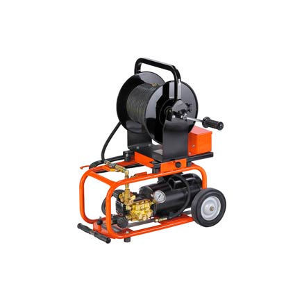 General Wire Spring Company JM1450C  Electric Water Jetter Drain Cleaner General Pipe Cleaners 150 Ft X 14 Hose