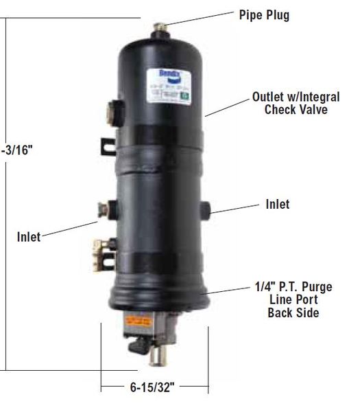 286934RX by BENDIX AIR DRYER