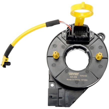Dorman 525-208 - Air Bag Clockspring 5.1 In. Wiring Harness, 12 Gauge, 2 Wires, 16 Pins, Yellow Connector