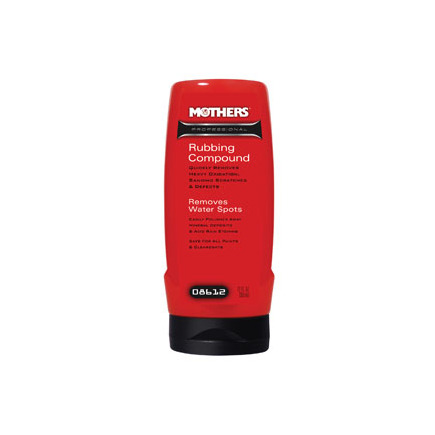 Mothers Wax & Polish 08612 - Pro Rubbing Compound 12 Oz