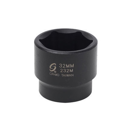Sunex Tools 232M  12 Drive Impact Socket 32mm