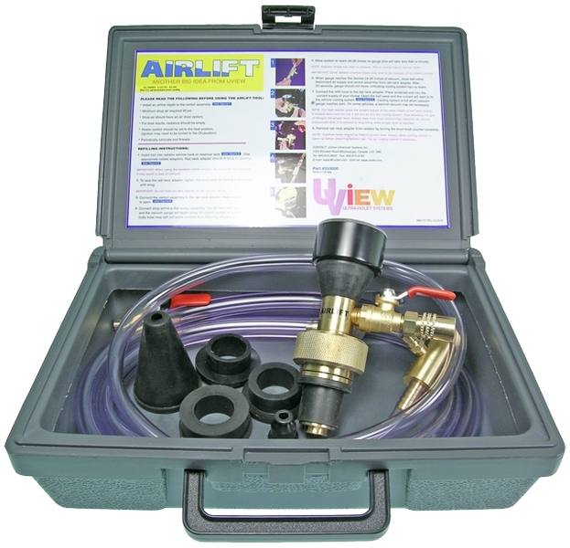 4155000 by OMEGA ENVIRONMENTAL TECHNOLOGIES REFILLER COOLANT UVIEW AIRLIFT KIT 550000