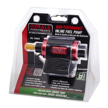 Derale 72003 - High Performance Inline Fuel Pump