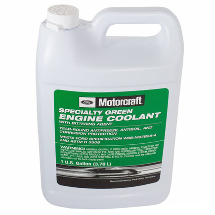 Motorcraft VC10A2 - Engine Coolant/Antifreeze Specialty Green With Bittering Agent Concentrate, 1 Gallon