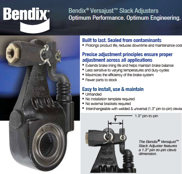 K043197 by BENDIX Automatic Slack Adjuster