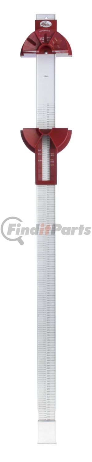 Gates 91219 Belt Size Gauge + Cross Reference | FinditParts